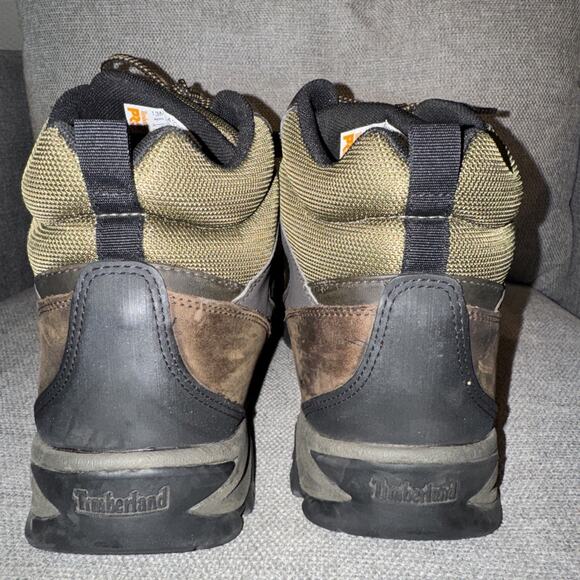 Timberland Pro Mens Keele Ridge Brown Waterproof Work Boots Size 13 M main image 8